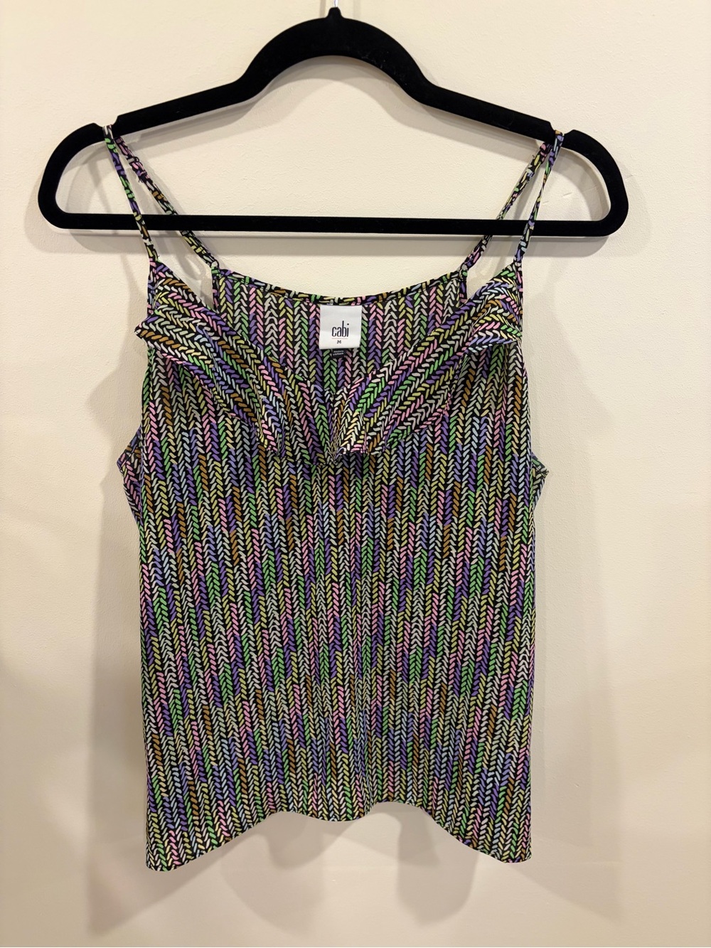 CAbi Spaghetti Strap Cami Size M Style#6735